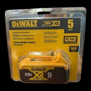 DEWALT 20V XR Lithium Ion Battery - Yellow